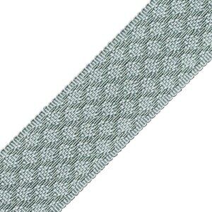 Samuel & Sons 2.25 Yards Lagoon Le Jardin Silk Border Trim 1.75" Discontinued